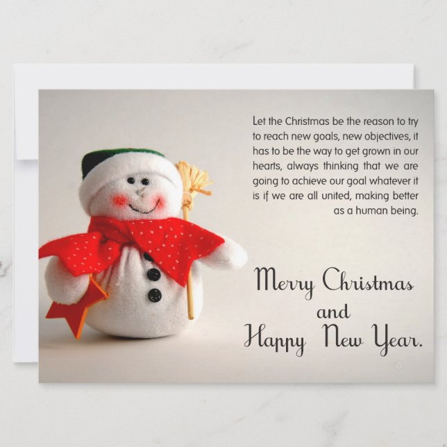 Julvisitkort Julkort (Framsida)