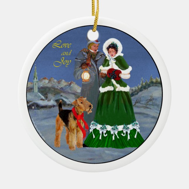 Julvisor Julgransprydnad Keramik (Framsidan)