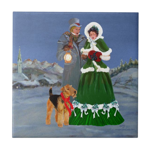 Julvisor Kakelplatta (Framsidan)