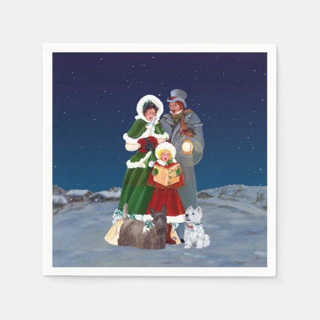 Julvisor Pappersservett (Framsidan)