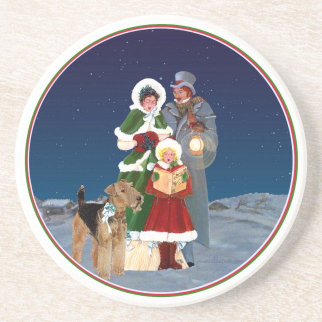 Julvisor Underlägg Sandsten (Framsidan)