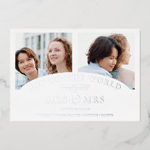 Julvit Chic Luxury Grått 2 Photos Collage