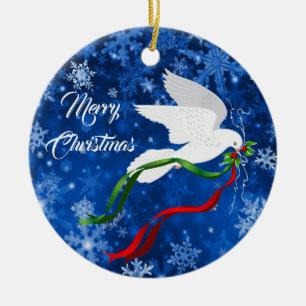 Julvit Dove Ornament