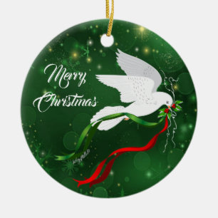 Julvit Dove Ornament