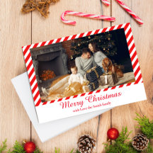 Julvit och rödstrimmig 1 bild