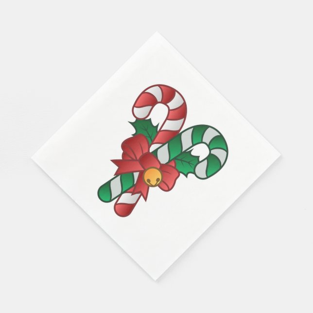 Julvit Standard Luncheon Napkin/Candy Pappersservett (Hörn)