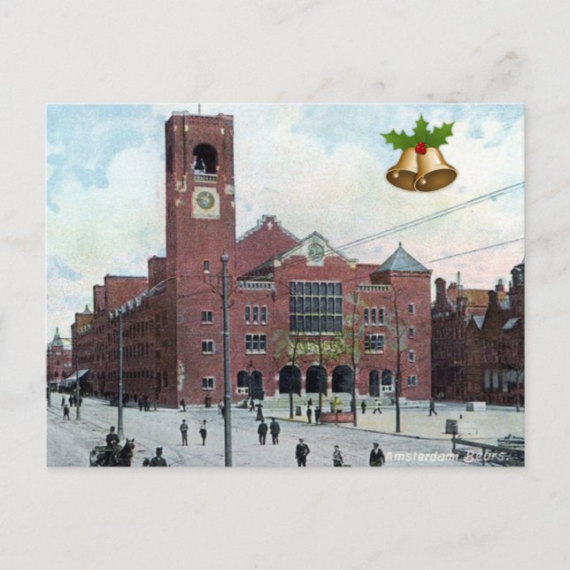 Julvykort - Amsterdam Helg Vykort (Framsida)