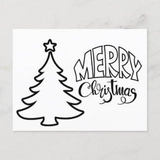 Julvykort - färg och skicka vykort