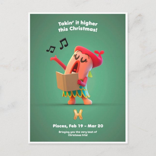 Julvykort för resor vykort (Framsida)