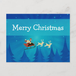 julvykort för vinter-scenen helg vykort