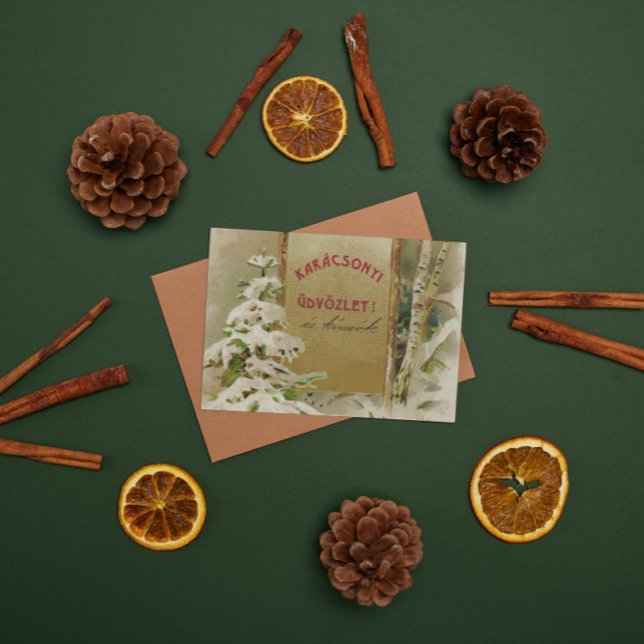 Julvykort från Ungern 1901 Helg Vykort (Skapare uppladdad)