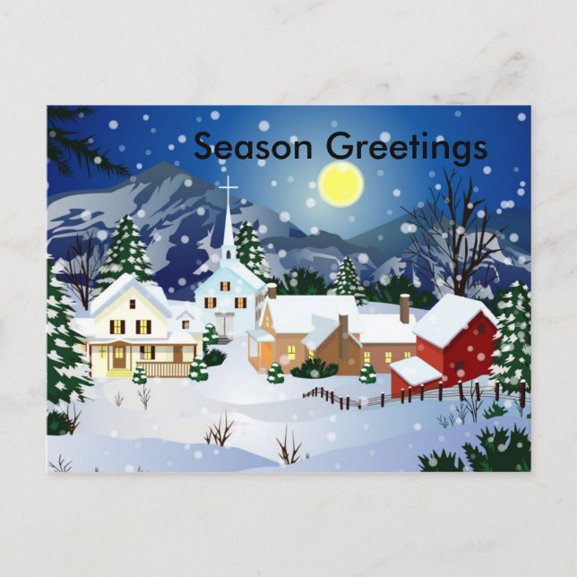 Julvykort Helg Vykort (Framsida)