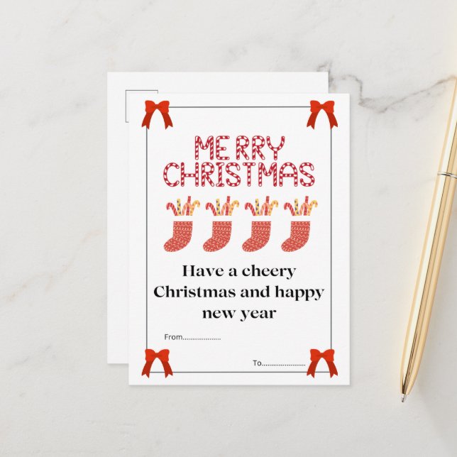 Julvykort Vykort (Fram/Back In Situ)