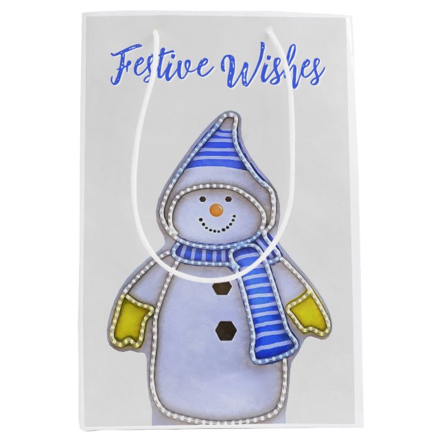 Julwishes. Snömannen design (Framsidan)
