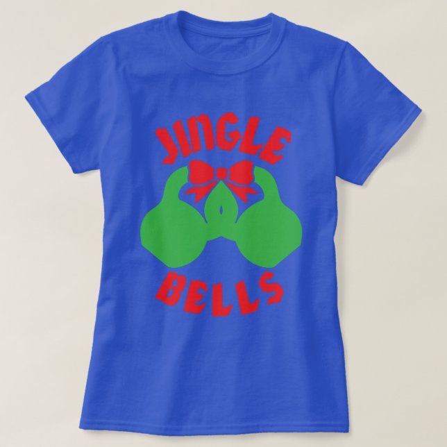 Julworkout Motivation Jingle "Kettle Klockor" Tröja (Design framsida)