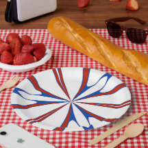 july 4 , 001 Paper Plate