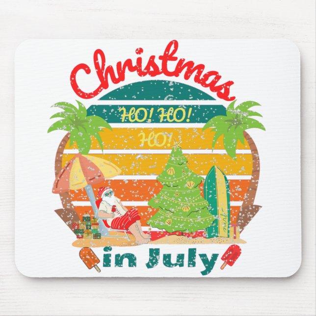July christmas/christmas in july musmatta (Framsidan)