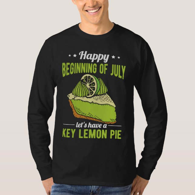 July Key Lemon Pie T Shirt (Framsida)