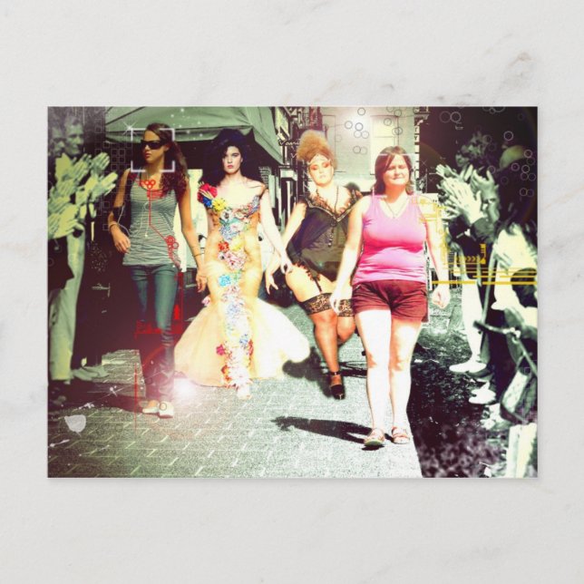 Julzips - Casting Salvaje F Vykort (Framsida)