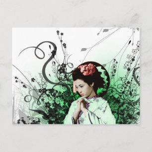 Julzips - Geisha Vykort
