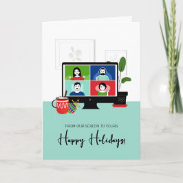 Julzoom från Skärm till Helgdag Kort