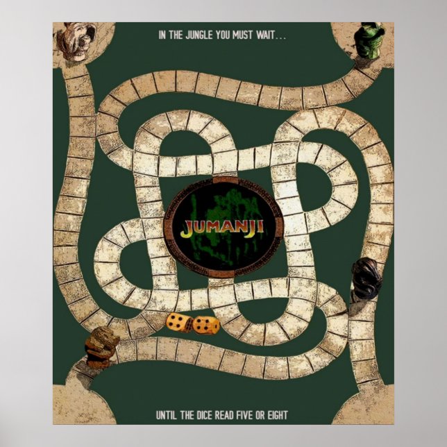 Jumanji Poster (Framsidan)