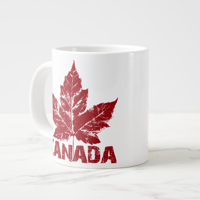 Jumbo Canada Coffee Kopp Mugg Coola Retro Canada K (Framsida vänster)