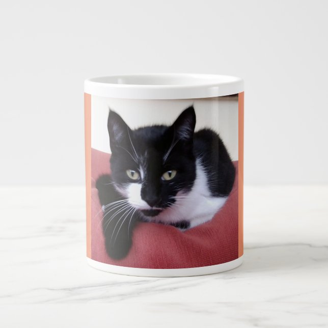 Jumbo Cat Photo Mugg Jumbo Mugg (Framsidan)