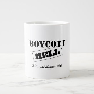 JUMBO COFFEE MUCH: BOYCOTT HELL MUGG