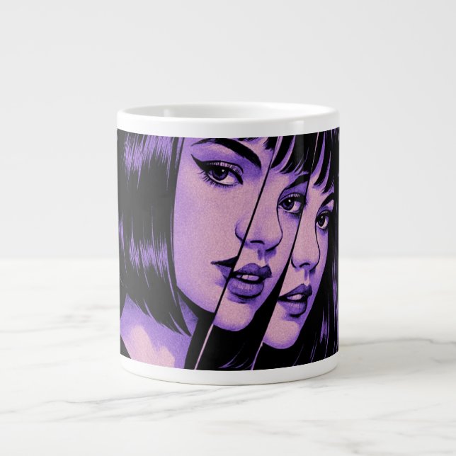 Jumbo Coffee Mugg 20oz Extra Large Ceramic Kopp Jumbo Mugg (Framsidan)