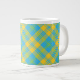 Jumbo Coffee Mugg: Blue, Gult, Grönt Play Mugg