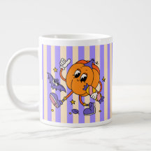 Jumbo Cute Retro Halloween-pumpa
