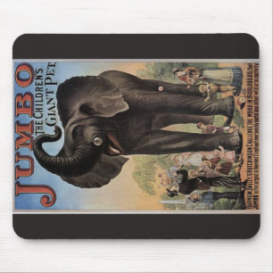 Jumbo den Retro teatern för jätte- elefant Musmatta