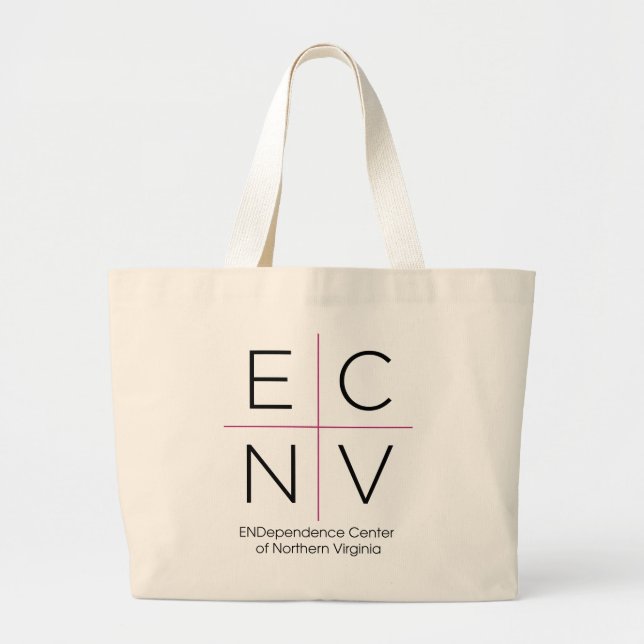 Jumbo ECNV axelväska Tygkasse (Framsidan)