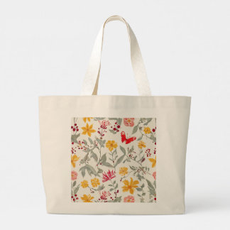 Jumbo Flower Tote bag Tygkasse