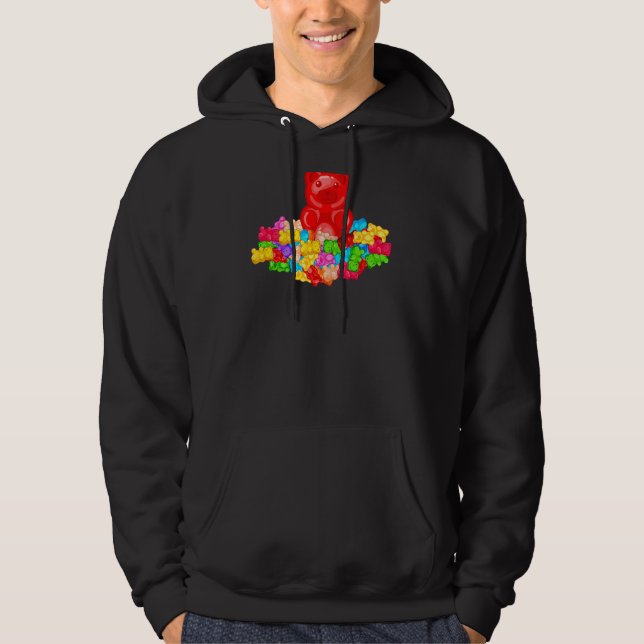 Jumbo Gummy Bear Candy Hoodie (Framsida)