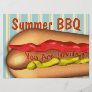 Jumbo Hotdog Oversiderad inbjudan