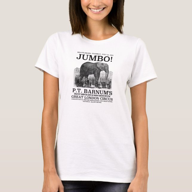 Jumbo i Brattleboro-Tanktopet T-shirt (Framsida)