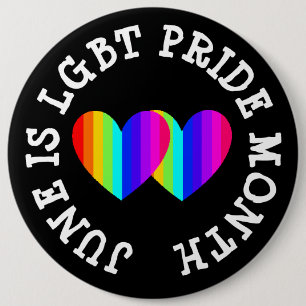 Jumbo June är HBT-Pridets månadsknapp Knapp