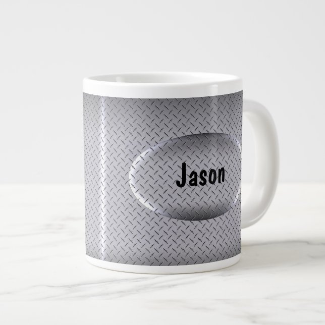 Jumbo KillMonogram Kaffe koppar Mugg (Framsida höger)