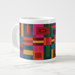 Jumbo Log Cabin Quilt Mönster Mugg