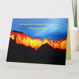 JUMBO Lycklig Pension Zion Sunrise, Namn Kort