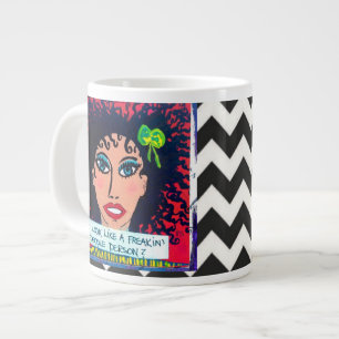 JUMBO MUG - SER JAG UT SOM EN MÄNNISKA? MUGG