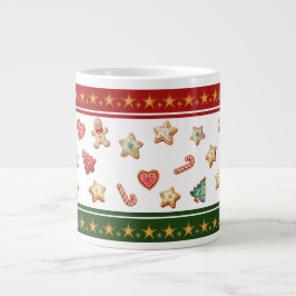 Jumbo Mug with Christmas Cookies Jumbo Mugg
