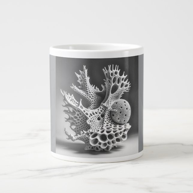 Jumbo-mugg, 20oz  (Korallskal-10) Jumbo Mugg (Framsidan)