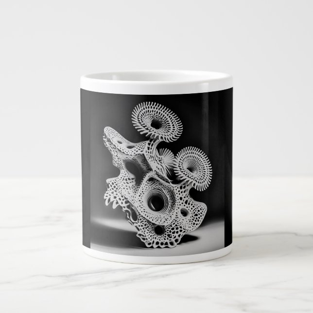 Jumbo-mugg, 20oz (Korallskal-4) Jumbo Mugg (Framsidan)