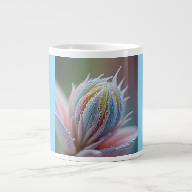 Jumbo-mugg, 60cl (Blomknopp-2) Jumbo Mugg (Framsidan)