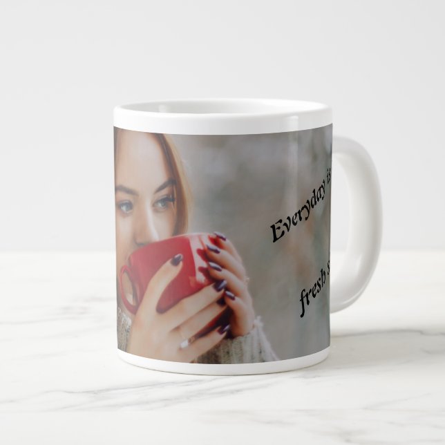 Jumbo mugg för varje dag (Framsida höger)