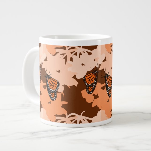 Jumbo Mugg - Matande monarch Butterfly (Framsida vänster)