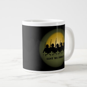 Jumbo Mugg militärpris Mugg Lest we Glöm Kopp